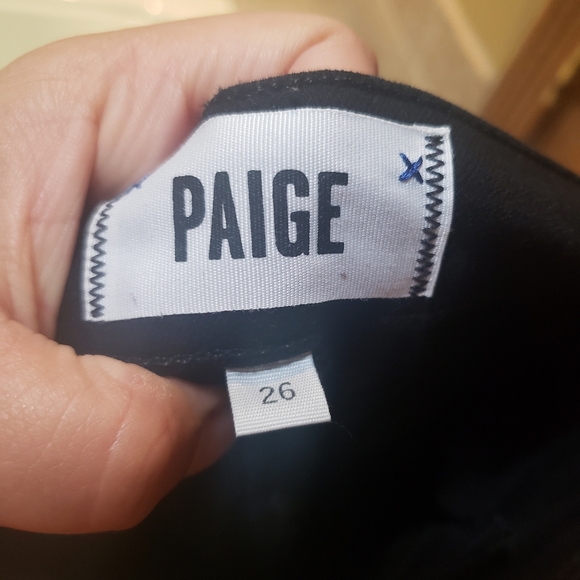 Paige Verdugo Ankle Jean In Black Overdye - Picture 4 of 5